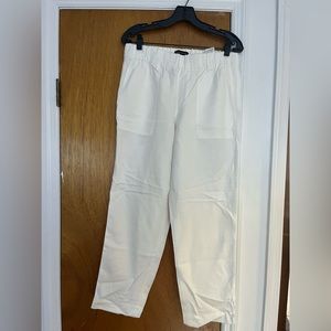Brand new Tencel white trousers